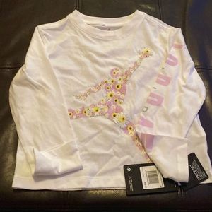 Girls Jordan Long Sleeve Shirt